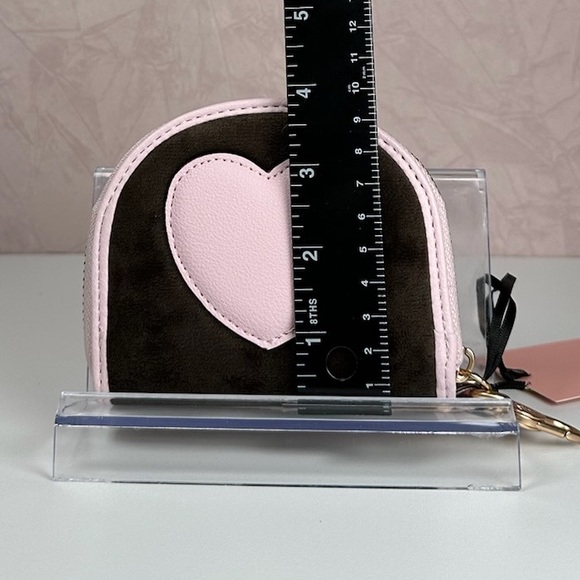 Juicy Couture Classic Scottie Dog Half Moon Zip Around Wallet - Picture 6 of 8